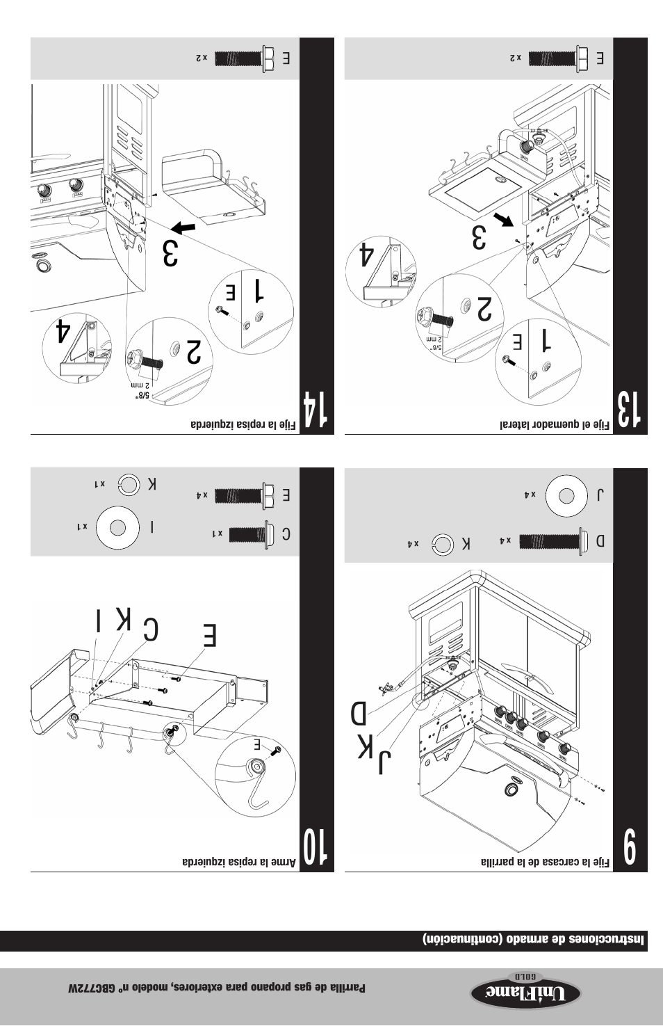 Blue Rhino GBC772W-C User Manual | Page 19 / 24