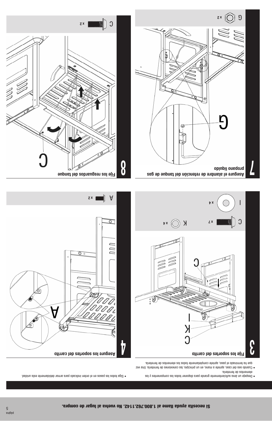 Blue Rhino GBC772W-C User Manual | Page 20 / 24