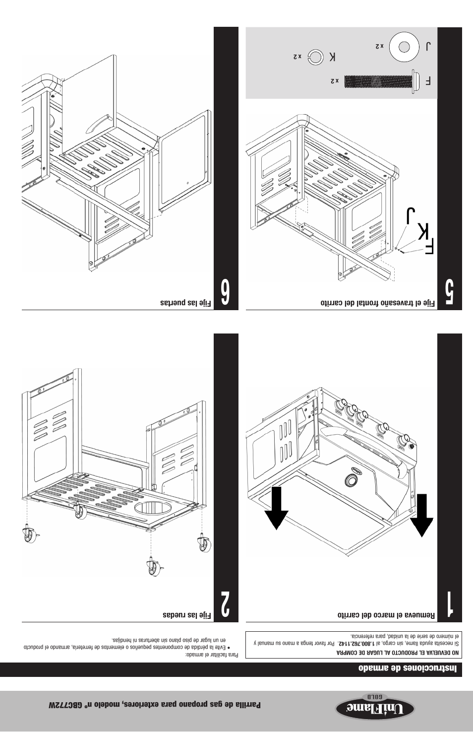 Blue Rhino GBC772W-C User Manual | Page 21 / 24