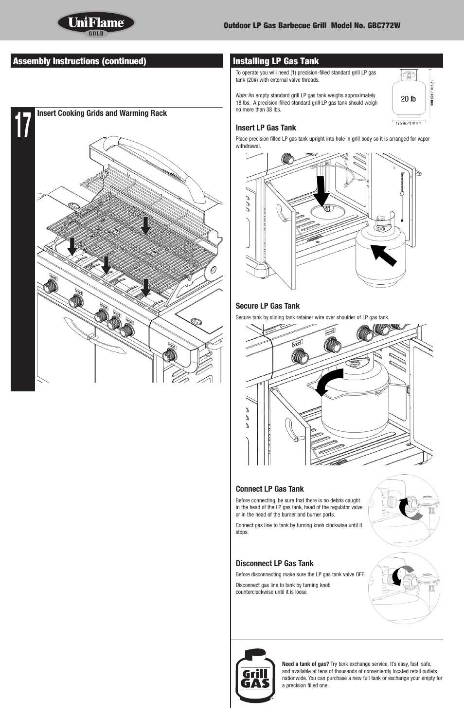 Blue Rhino GBC772W-C User Manual | Page 8 / 24