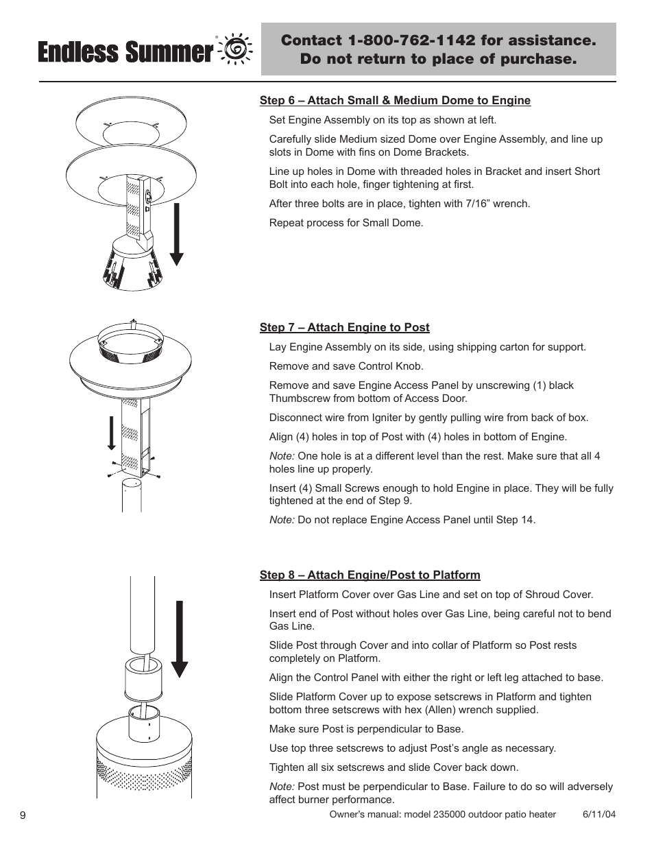 Blue Rhino 235000 User Manual | Page 10 / 42