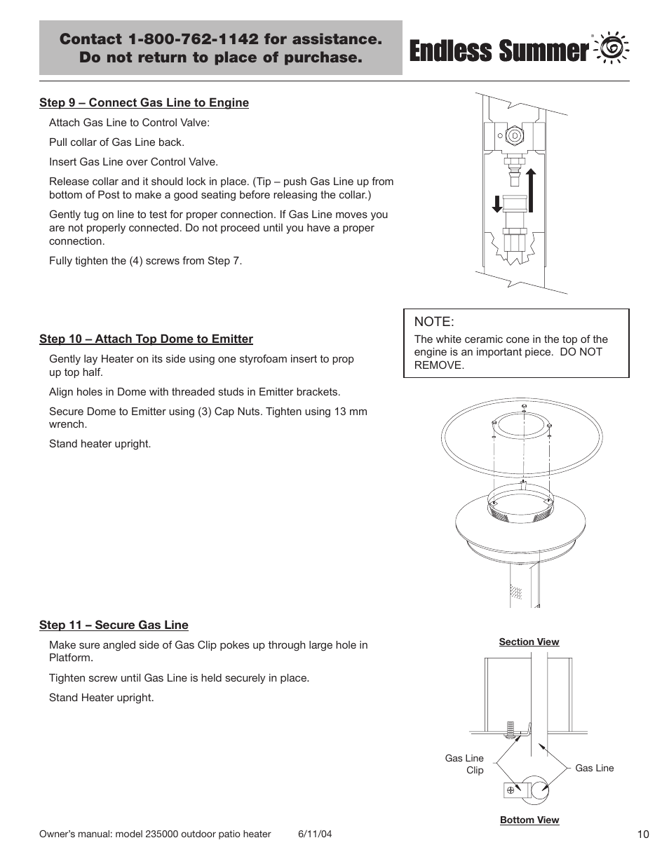 Blue Rhino 235000 User Manual | Page 11 / 42