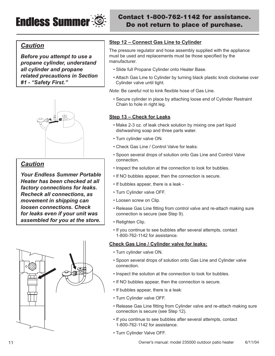 Caution | Blue Rhino 235000 User Manual | Page 12 / 42