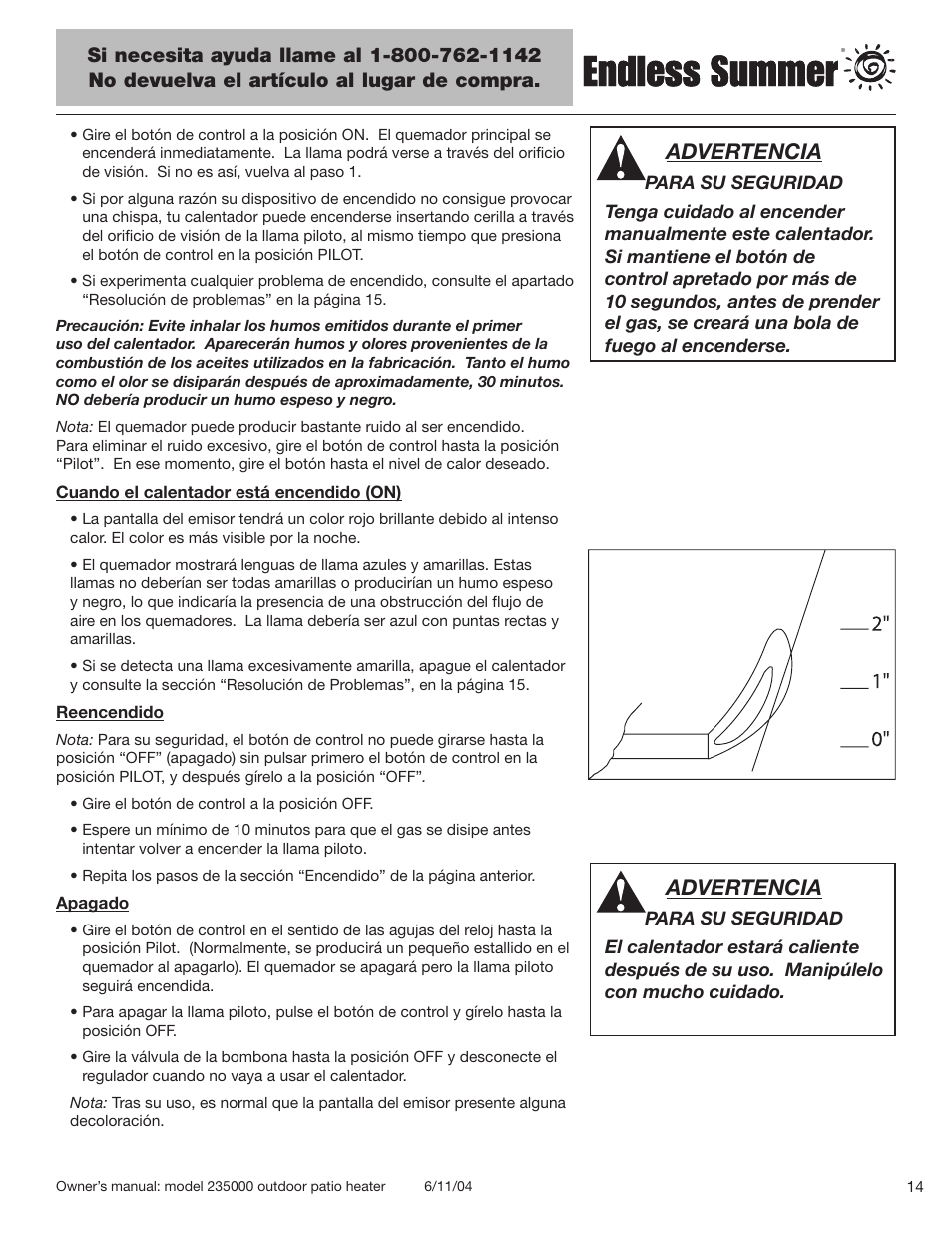 Advertencia | Blue Rhino 235000 User Manual | Page 35 / 42