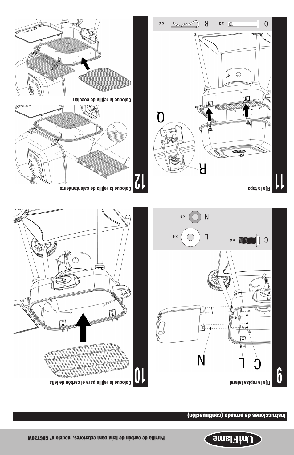 Blue Rhino CBC730W User Manual | Page 11 / 16