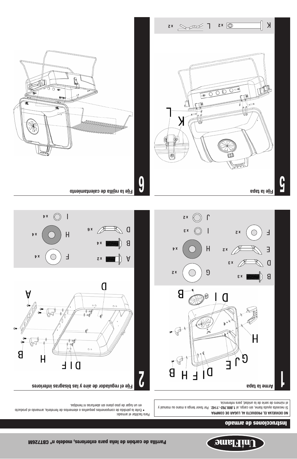 Blue Rhino CBT726M User Manual | Page 13 / 16