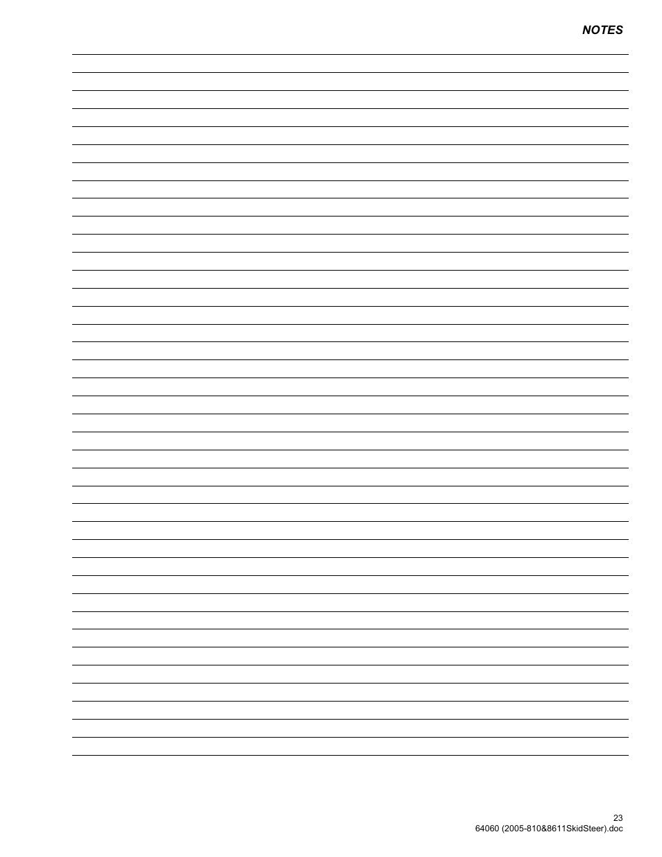 Blizzard Entertainment Blizzard Power Plow 810SS User Manual | Page 23 / 32