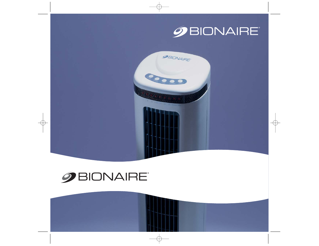 Tower, Instruction leaflet | BIONAIRE BT40RC User Manual | Page 8 / 8