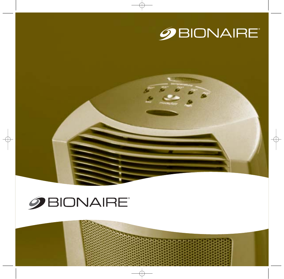 BIONAIRE BFH3416 User Manual | 5 pages