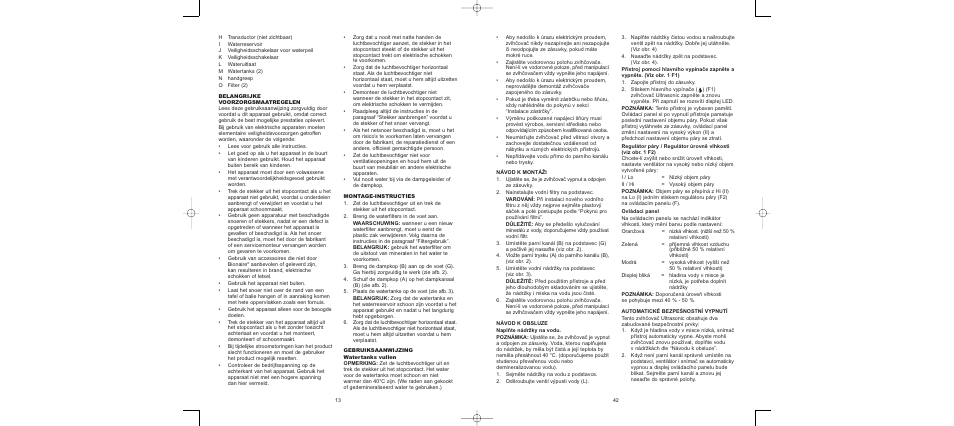 BIONAIRE BU4000 User Manual | Page 14 / 28