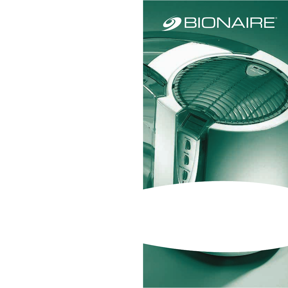 BIONAIRE BCM1855 User Manual | 11 pages