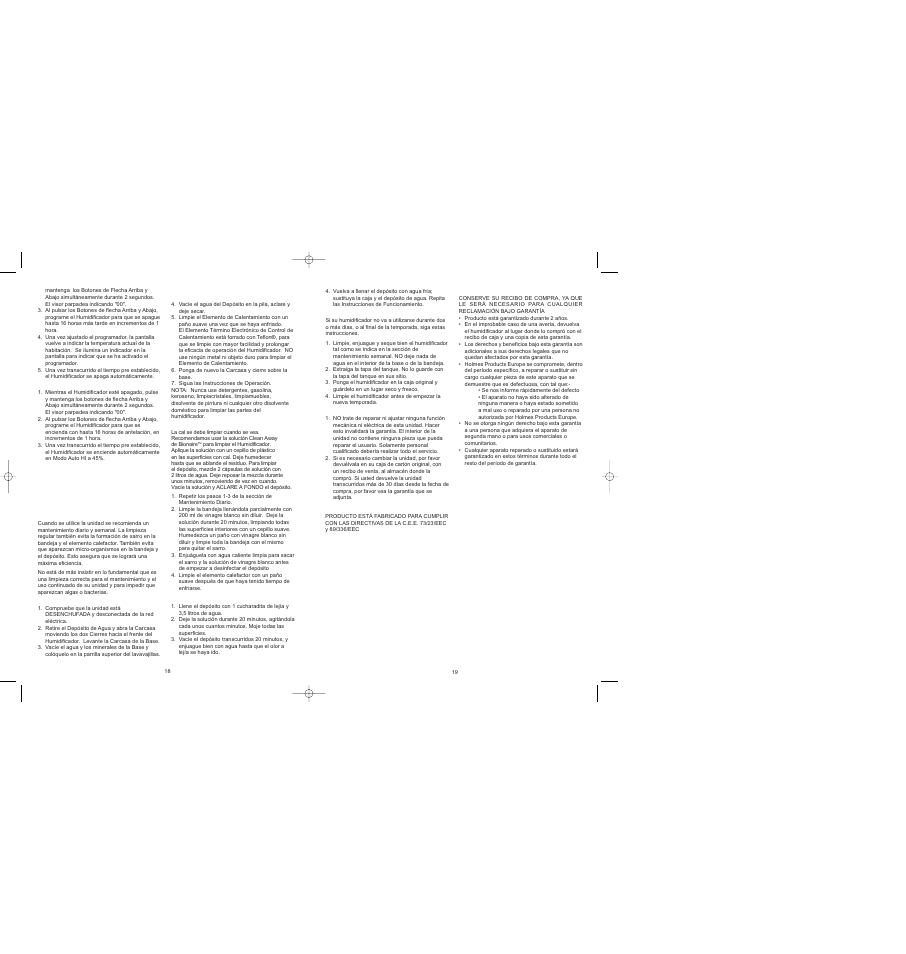 BIONAIRE BWM8305 User Manual | Page 11 / 24