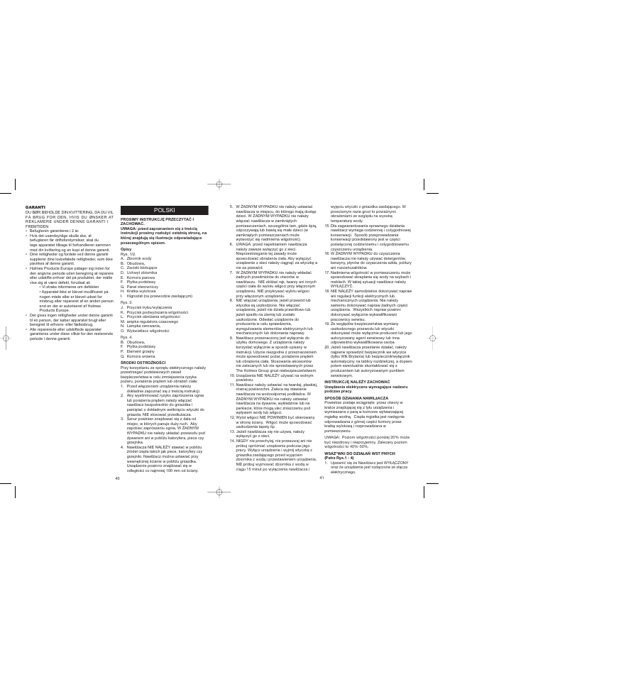 BIONAIRE BWM8305 User Manual | Page 22 / 24