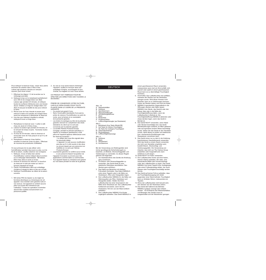 BIONAIRE BWM8305 User Manual | Page 7 / 24