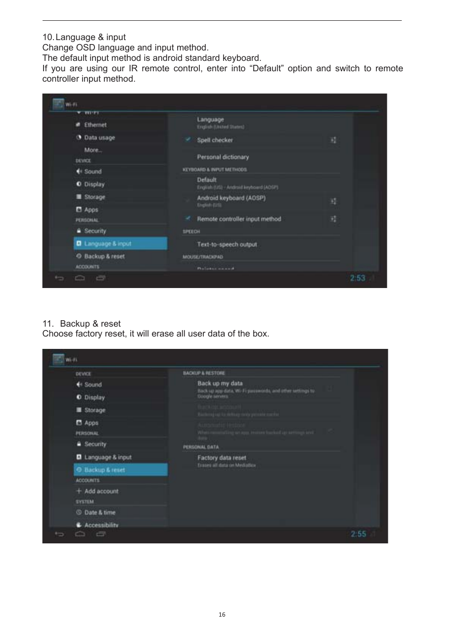 Geniatech ATV520 User Manual | Page 18 / 24