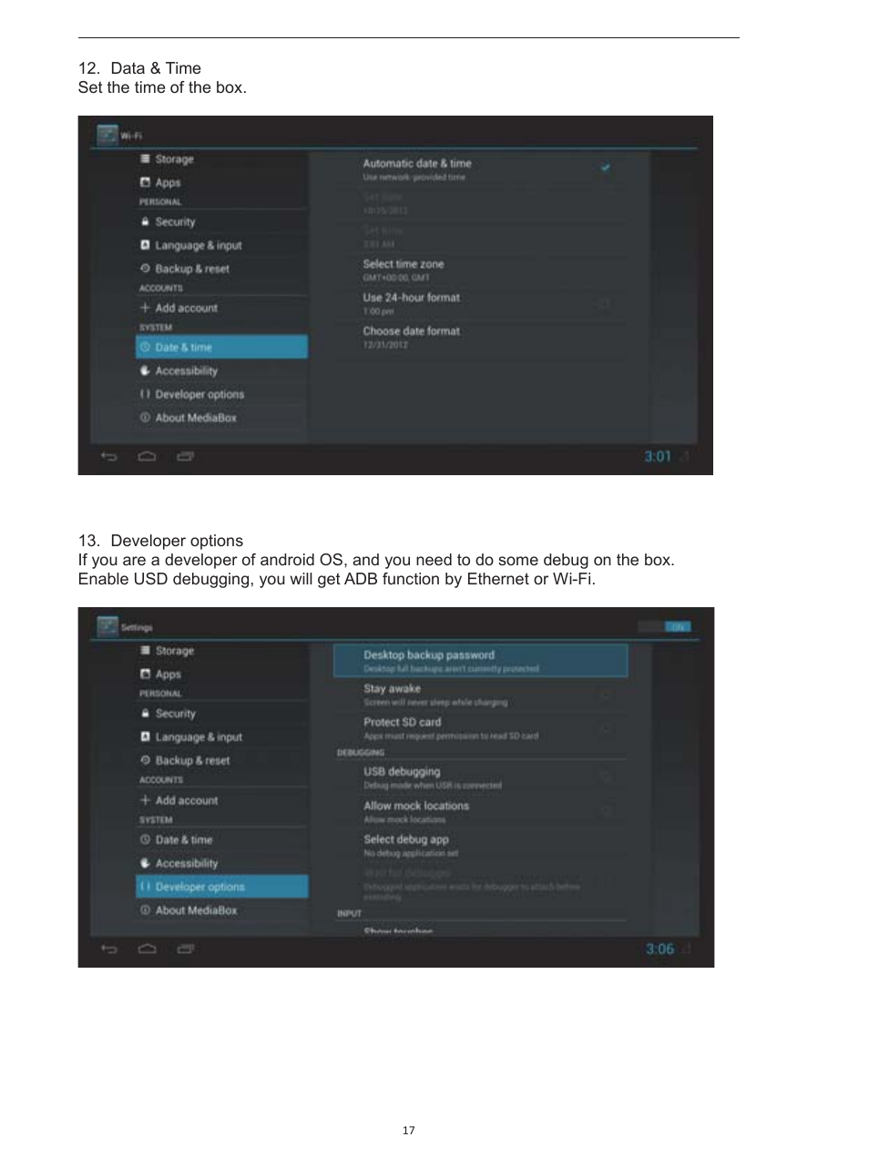 Geniatech ATV520 User Manual | Page 19 / 24