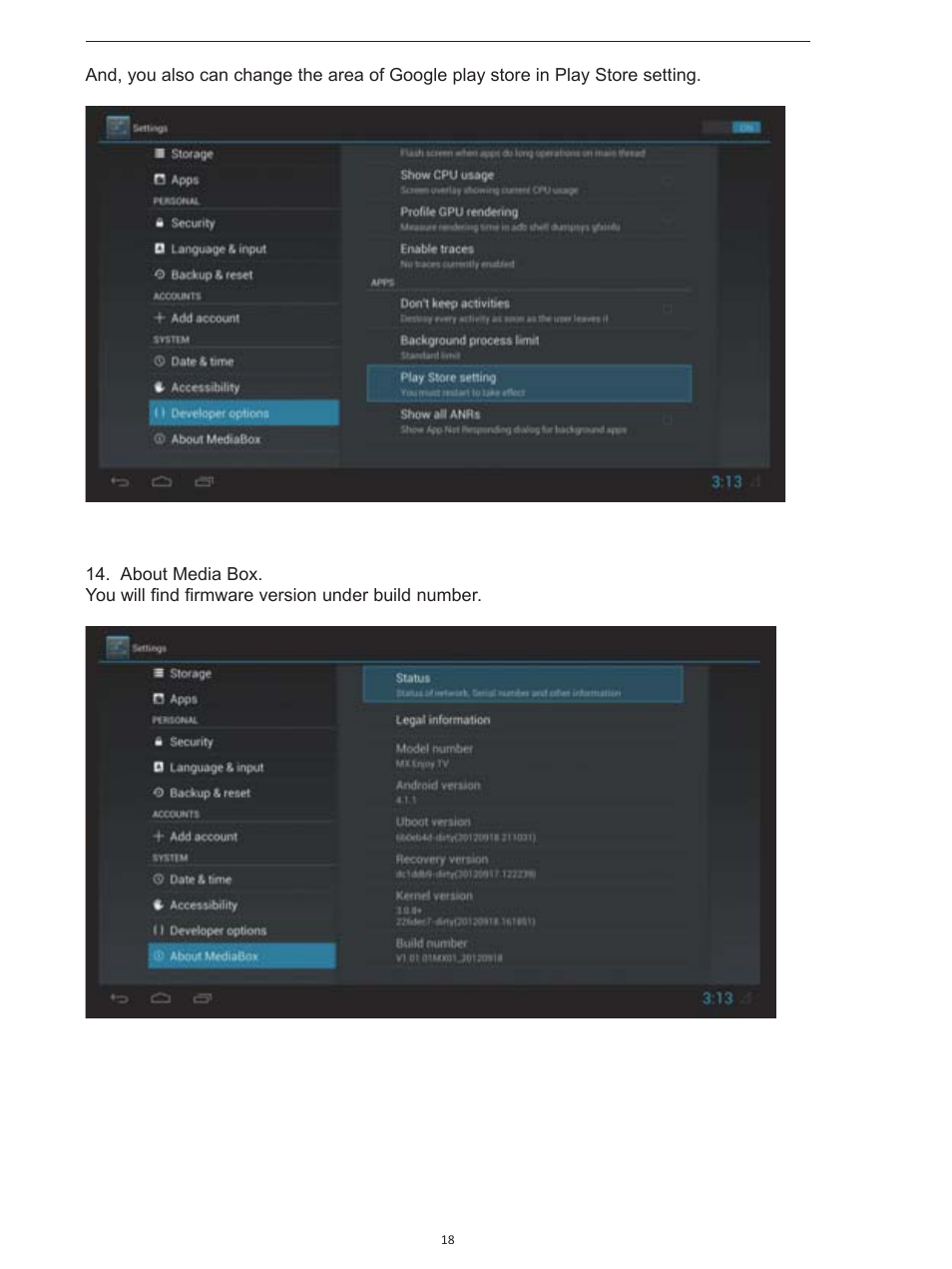 Geniatech ATV520 User Manual | Page 20 / 24