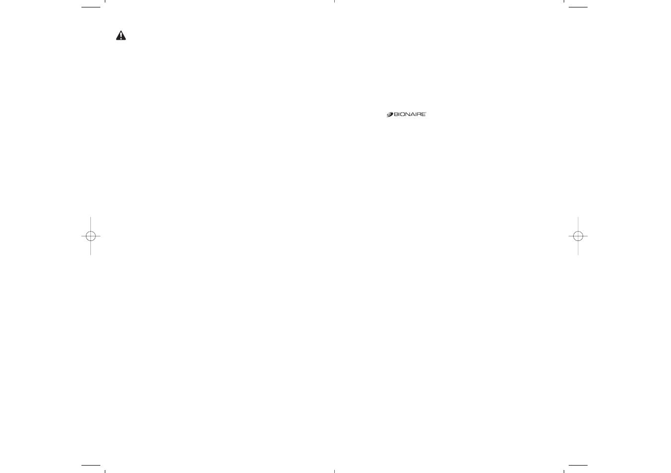 Please read and save these important safeguards | BIONAIRE BH3930 User Manual | Page 2 / 6