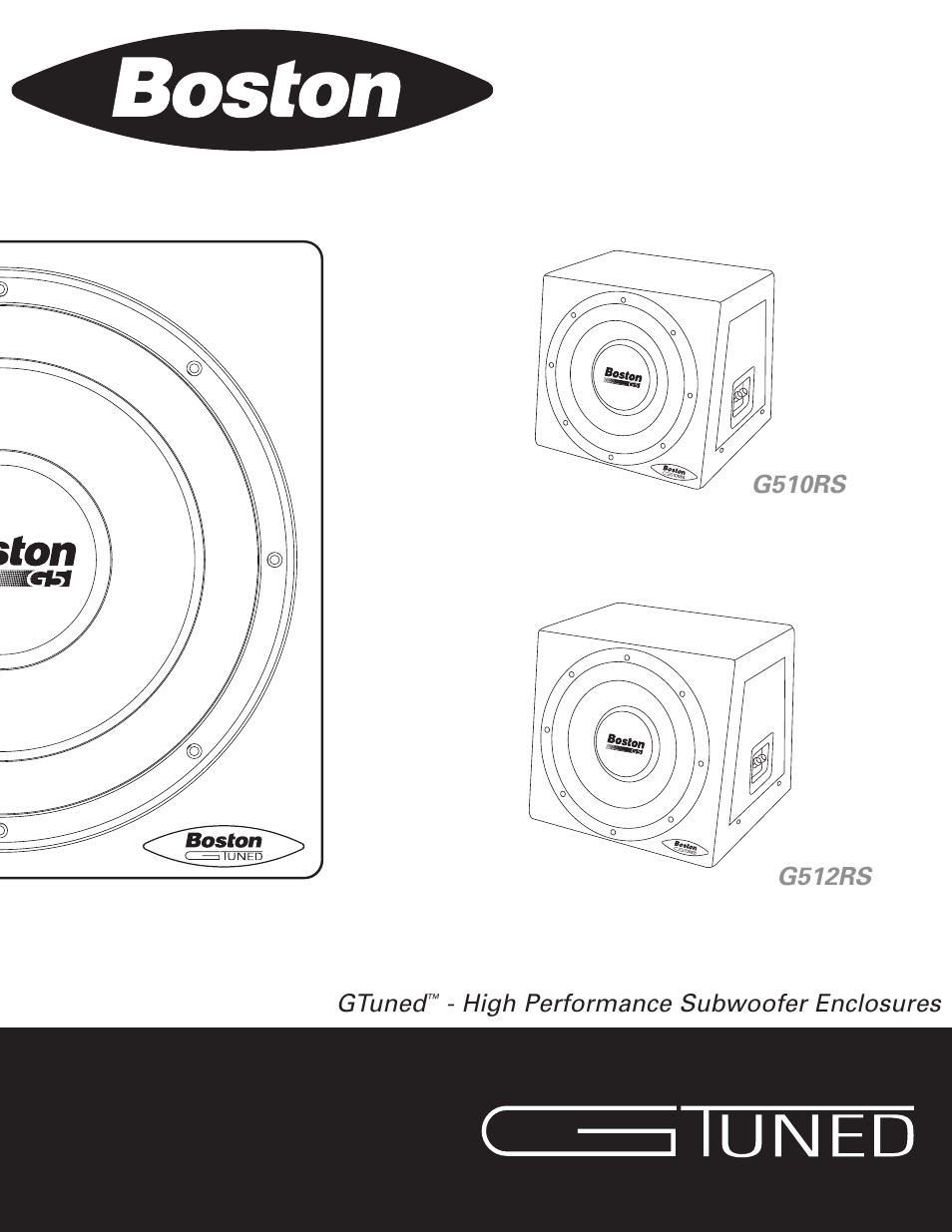 Boston Acoustics GTuned G510RS User Manual | 2 pages