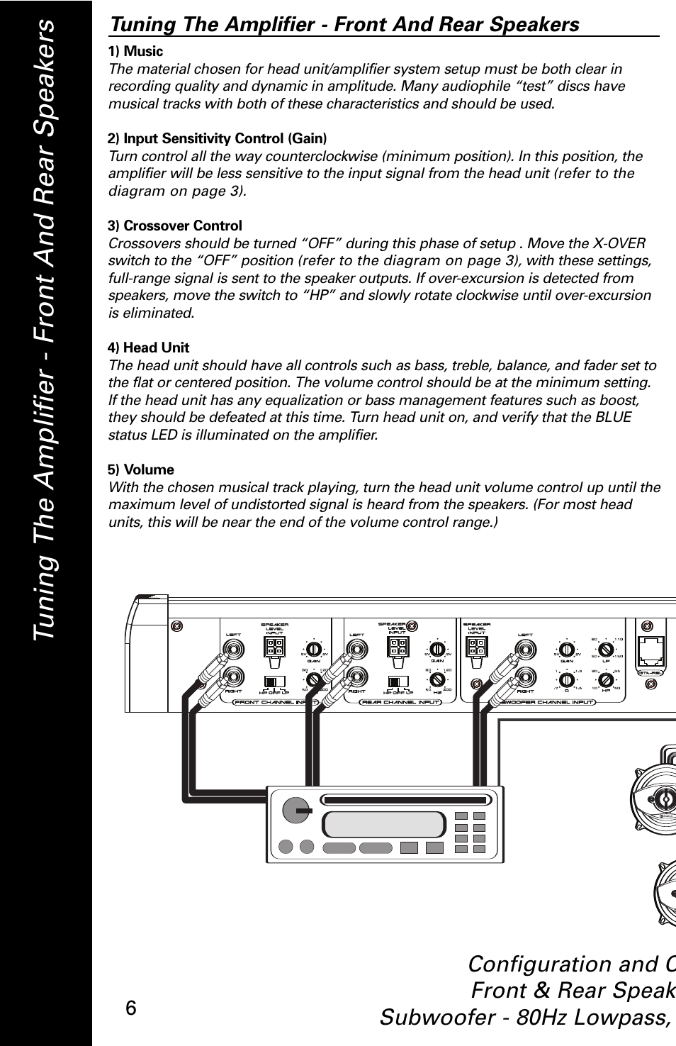 Boston Acoustics GTA 1005 User Manual | Page 6 / 12