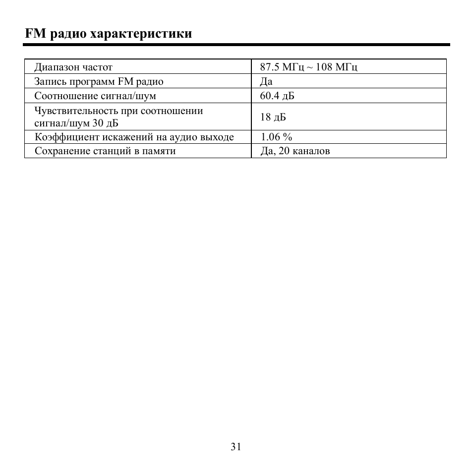 Hyundai H-F5122 User Manual | Page 31 / 32