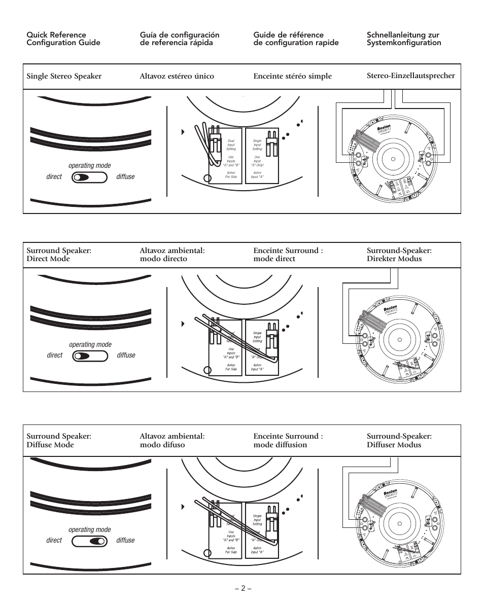 Boston Acoustics DSi465T2 User Manual | Page 2 / 20