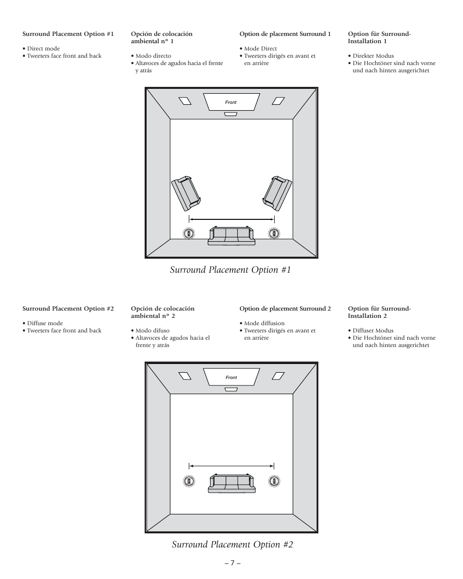 Boston Acoustics DSi465T2 User Manual | Page 7 / 20