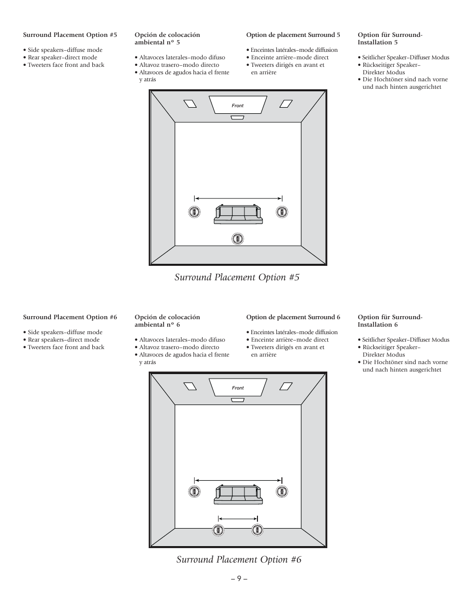 Boston Acoustics DSi465T2 User Manual | Page 9 / 20