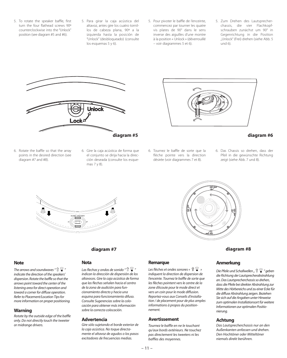 Boston Acoustics HSi N8430 User Manual | Page 11 / 16