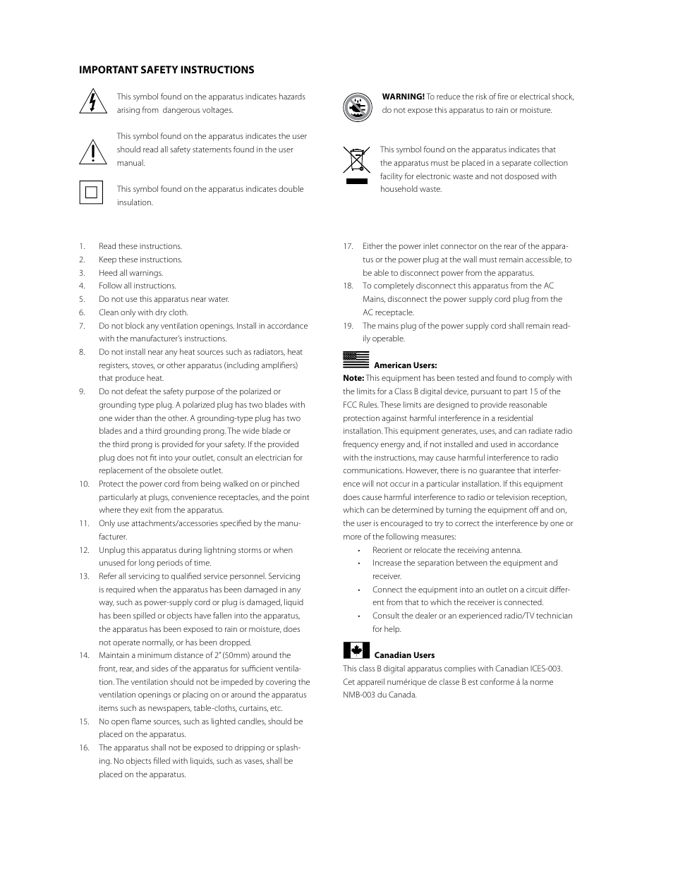 Boston Acoustics CPS 10Wi User Manual | Page 2 / 44