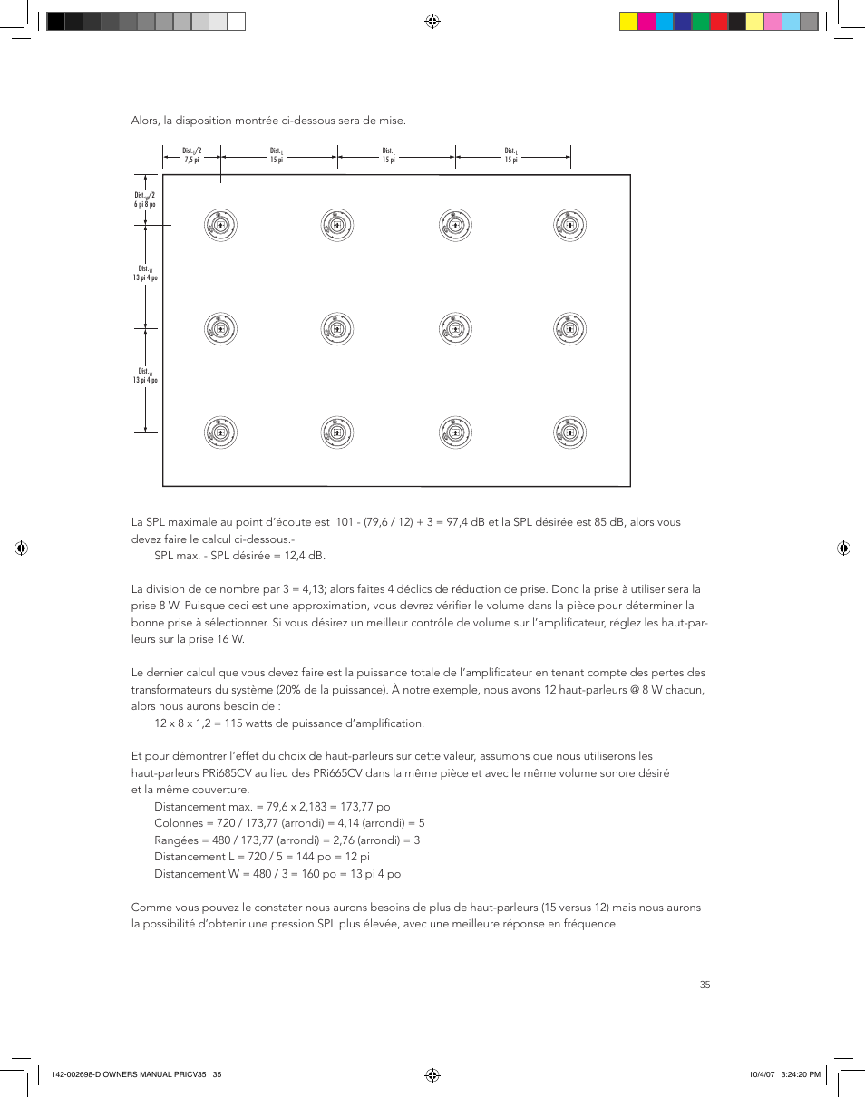 Boston Acoustics PRI665CV User Manual | Page 35 / 44