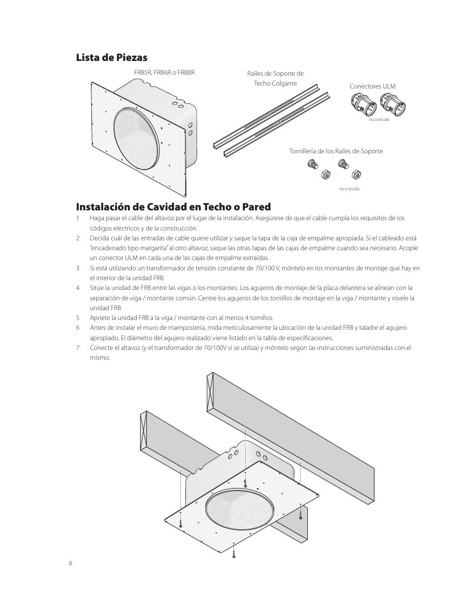 Boston Acoustics FRB8R User Manual | Page 8 / 16
