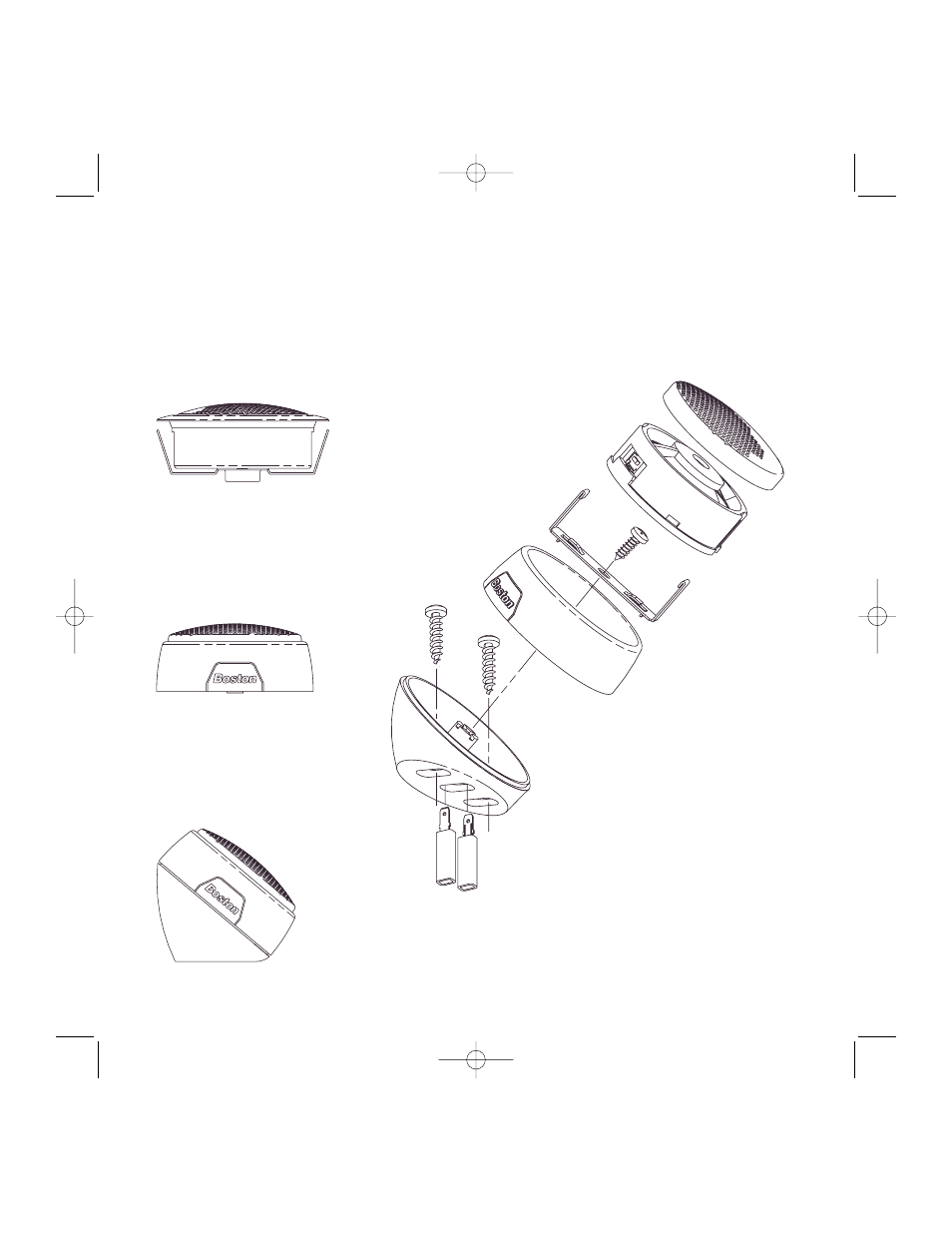Tweeter installation | Boston Acoustics RC620 User Manual | Page 6 / 12