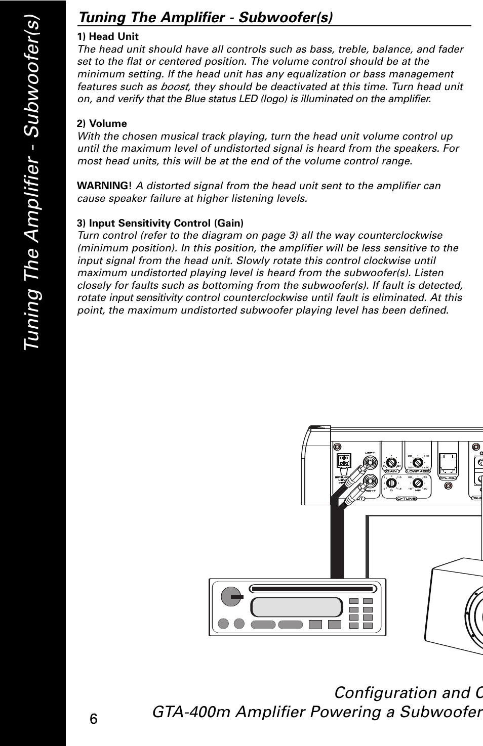 Boston Acoustics GTA-400M User Manual | Page 6 / 8