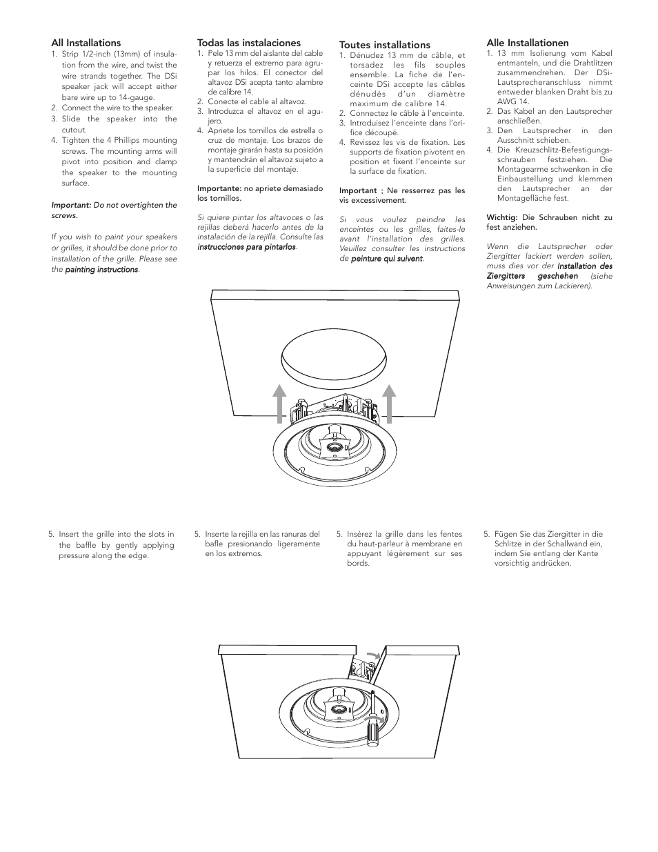 Boston Acoustics DSI265  EU User Manual | Page 3 / 5