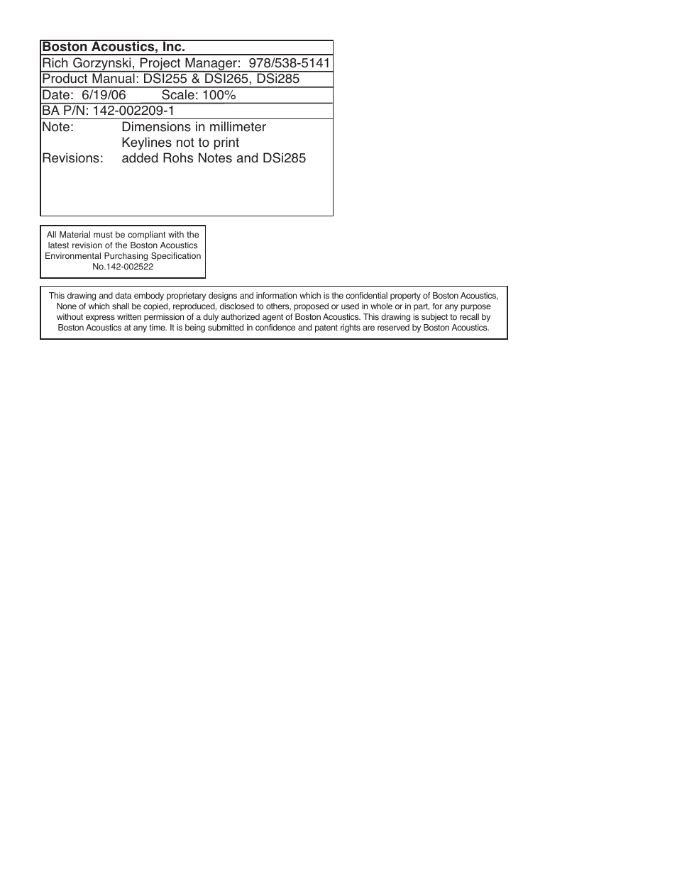Boston Acoustics DSI265  EU User Manual | Page 5 / 5