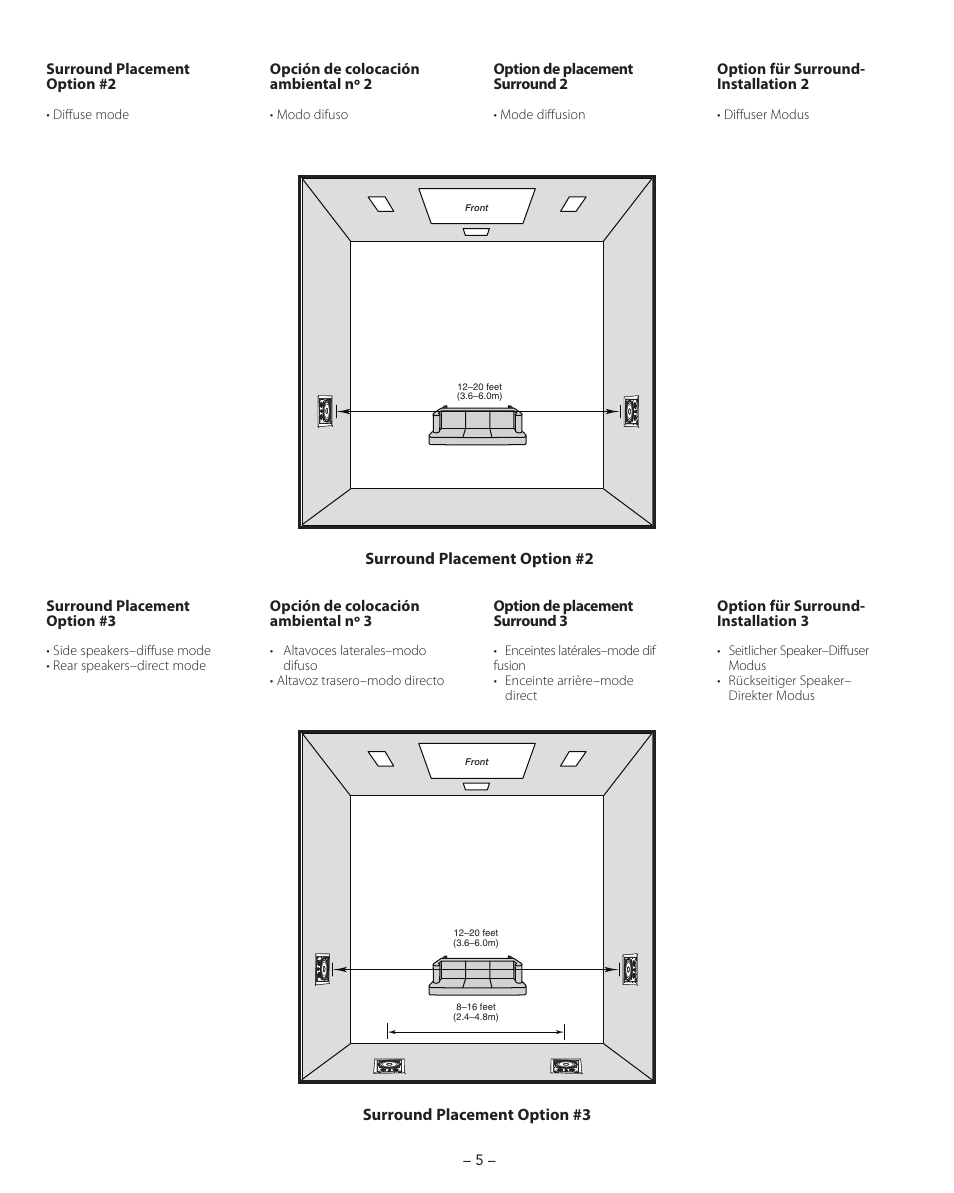 Boston Acoustics HSi 475T2 User Manual | Page 5 / 16