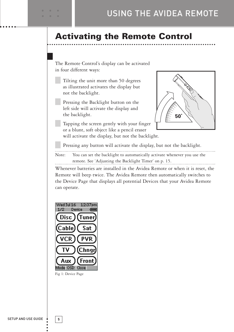 Boston Acoustics TSU501 User Manual | Page 7 / 59