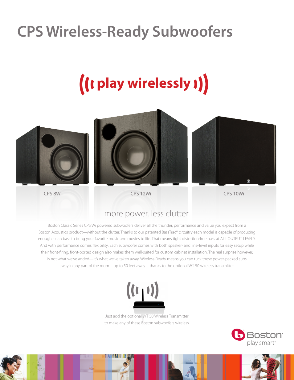 Boston Acoustics CPS 12Wi User Manual | 2 pages