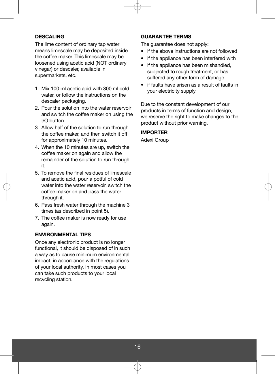 Butler 645-067 User Manual | Page 16 / 23