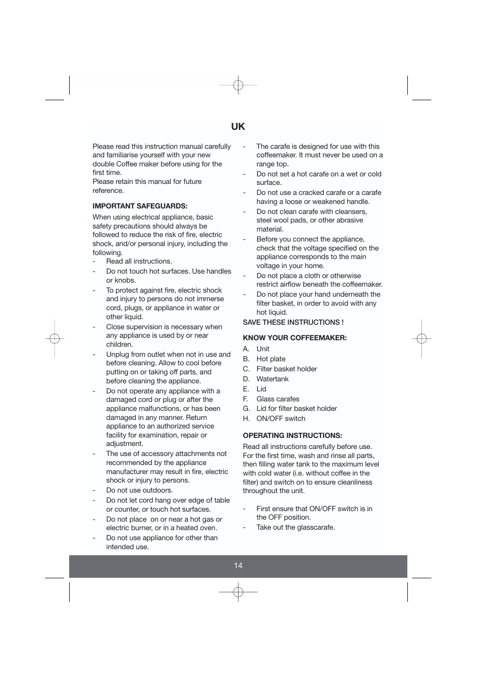 Butler 645-060 User Manual | Page 14 / 25