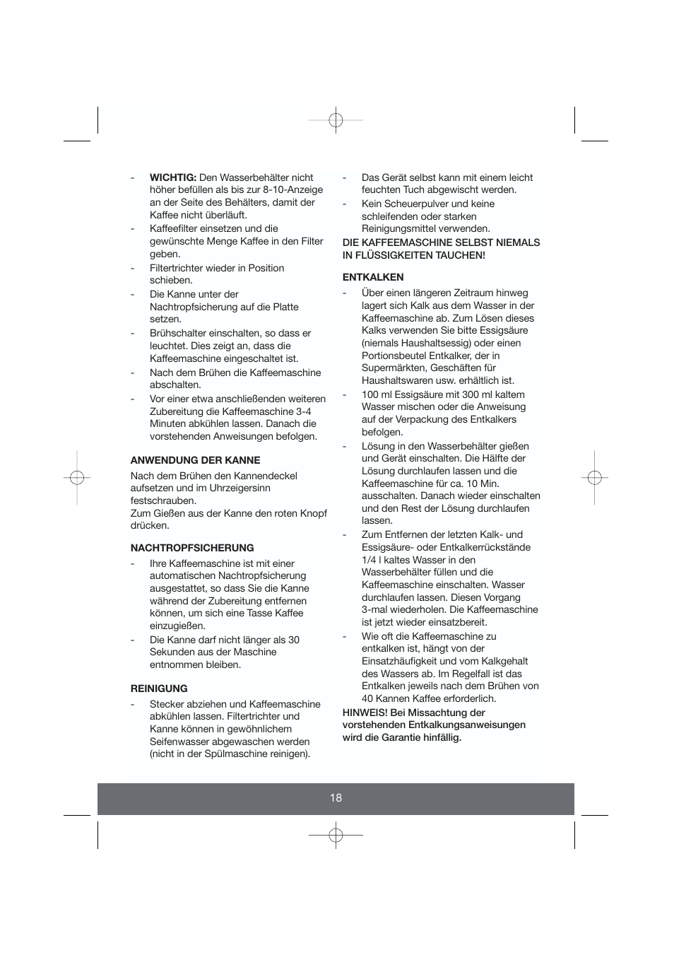 Butler 645-082 User Manual | Page 18 / 27