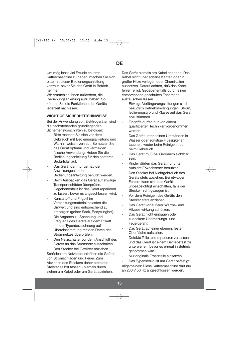 Butler 645-045 User Manual | Page 13 / 20