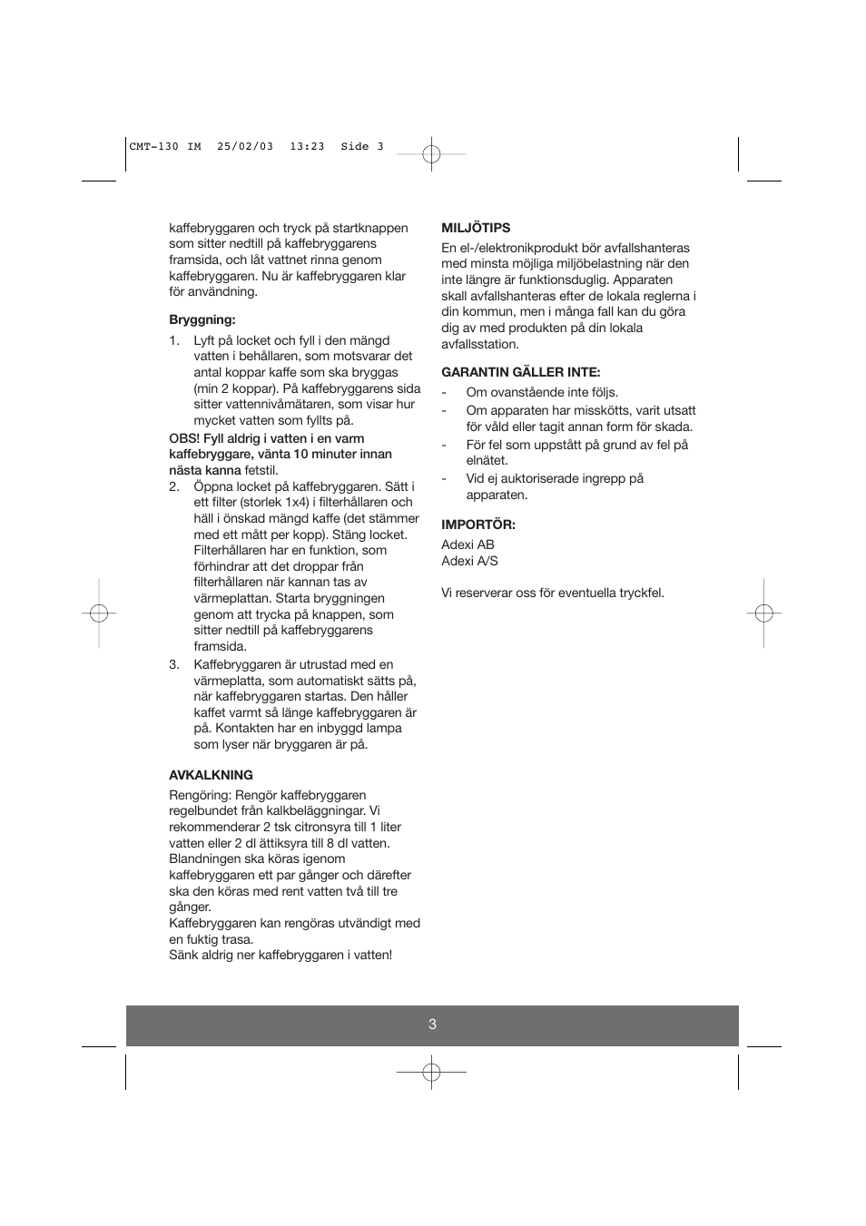 Butler 645-045 User Manual | Page 3 / 20