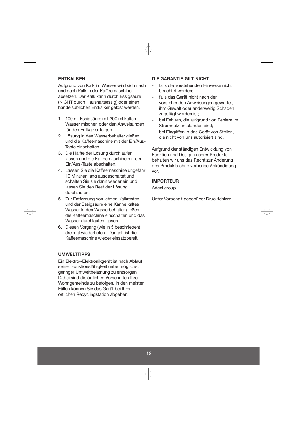 Butler 645-071 User Manual | Page 19 / 27