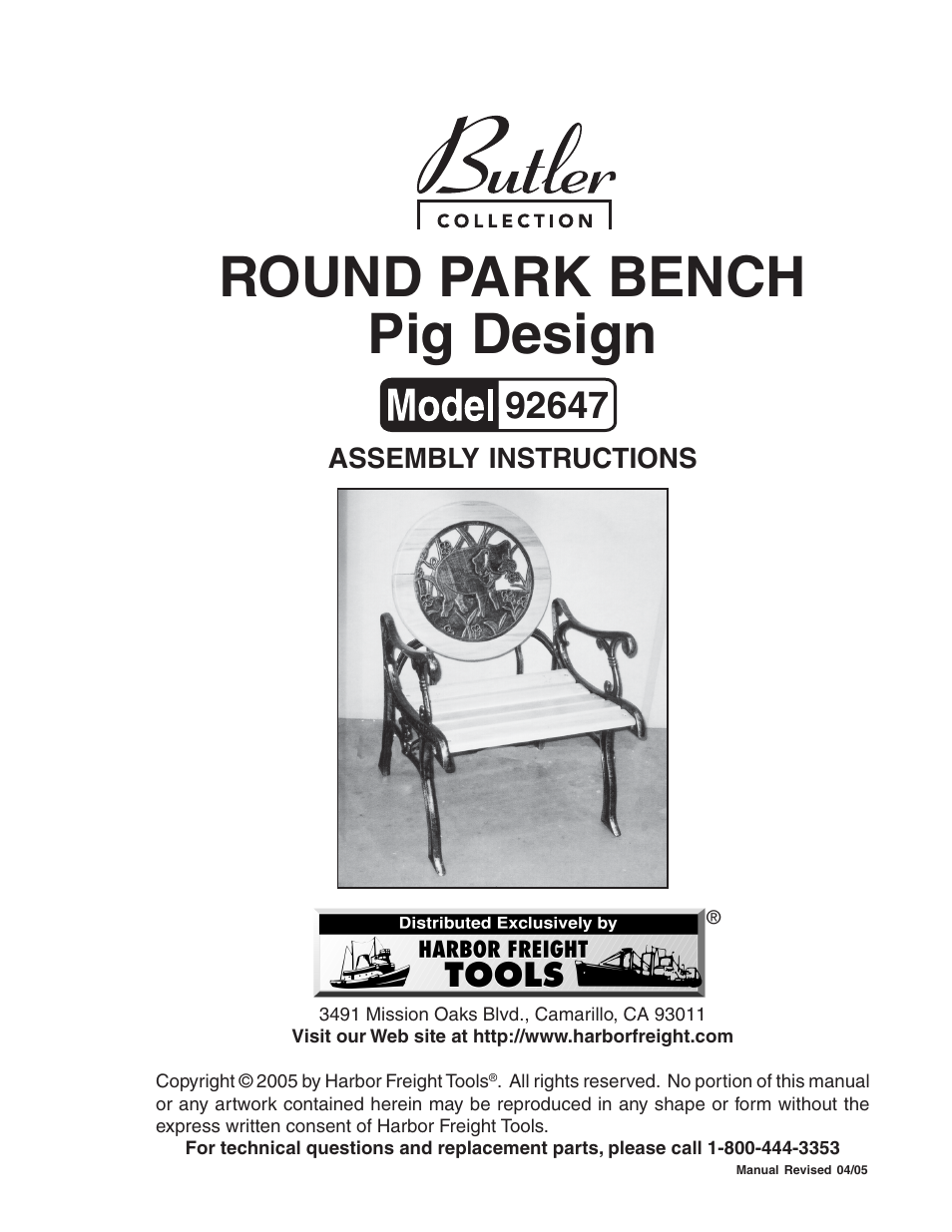 Butler PIG DESIGN 92647 User Manual | 5 pages