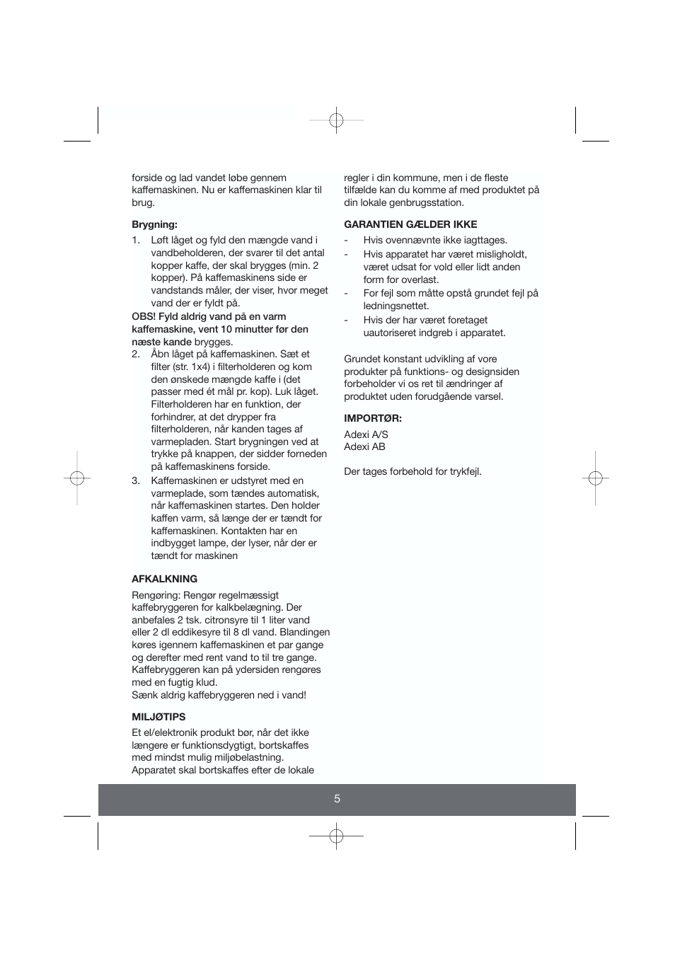 Butler 645-021  RU User Manual | Page 5 / 20