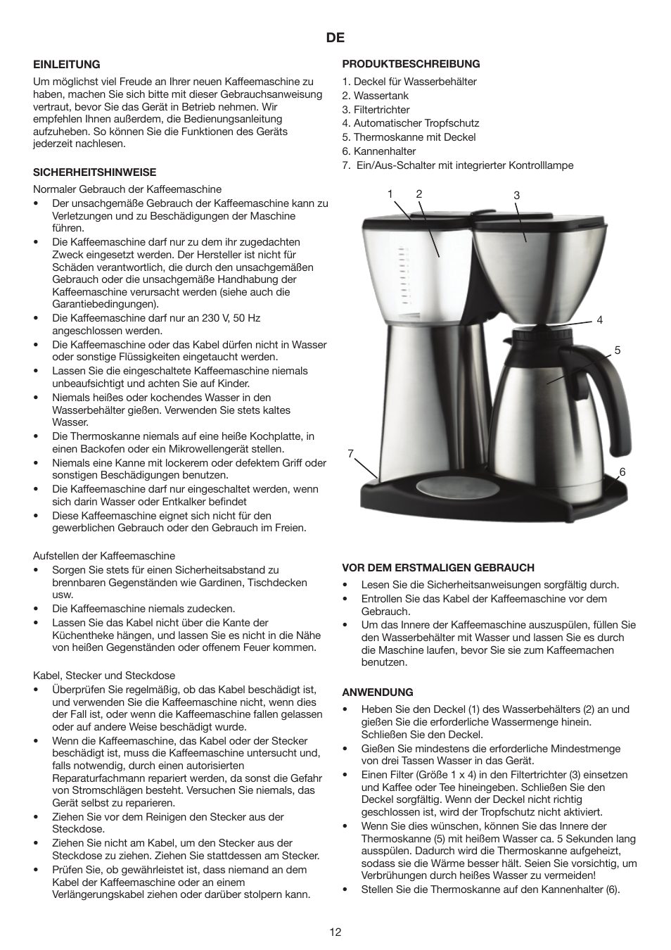 Butler 645-230 User Manual | Page 12 / 18