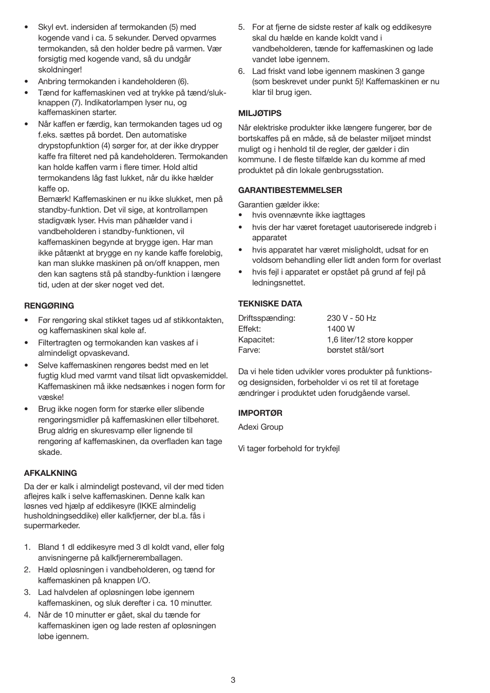 Butler 645-230 User Manual | Page 3 / 18