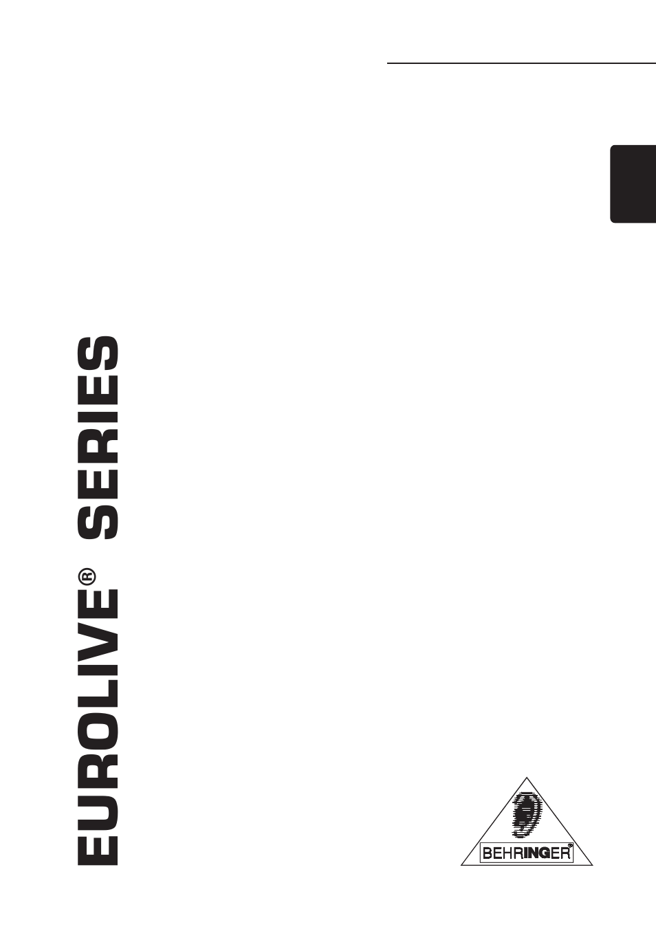 Behringer Eurolive Series F1220 User Manual | 11 pages